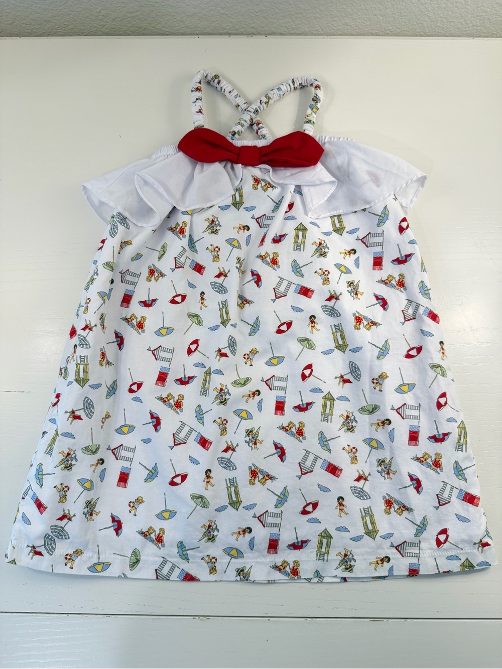 Bella Bliss Beach Print Dress 2